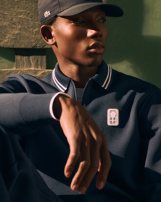 Sudadera de tenis con cremallera y cuello polo Heritage