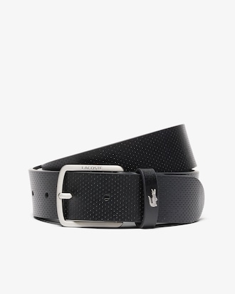 Set de regalo de cinturón de piel y tarjetero