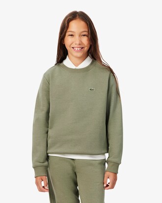 Sudadera de cuello redondo unisex de felpa