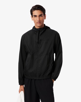 Chaqueta de nailon hidr&oacute;fuga plegable