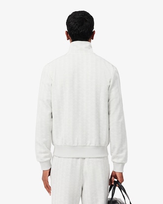 Chaqueta de ch&aacute;ndal con cremallera de jacquard Paris
