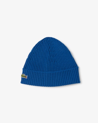 Gorro de canalé de lana cepillada