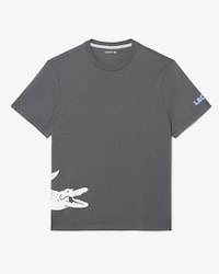 Camiseta de loungewear de algod&oacute;n estampado