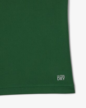 Polo deportivo con estampado y bloques de color
