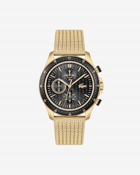 Reloj Neoheritage de malla dorada IP con cronógrafo