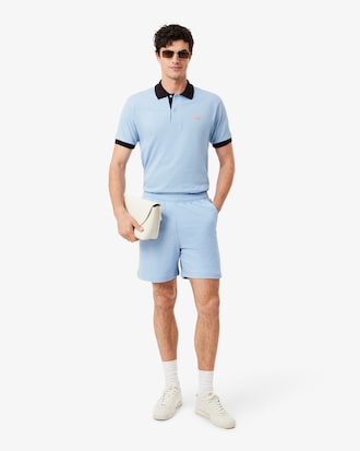 Pantal&oacute;n corto de punto jersey texturizado