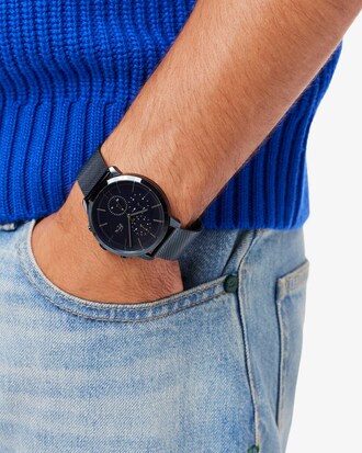 Reloj de hombre Lacoste Replay en acero azul noche