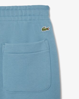 Pantalón de felpa con logo en relieve