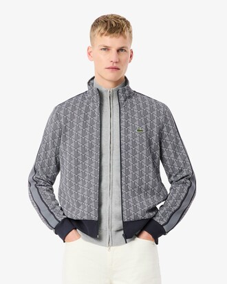 Chaqueta de ch&aacute;ndal con cremallera de jacquard Paris