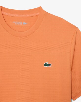 Camiseta de tenis de jacquard el&aacute;stico Ultra-Dry