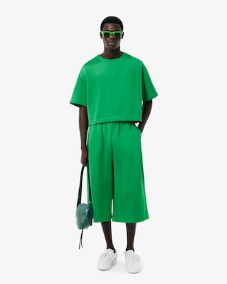 Bermudas de satén holgadas Runway
