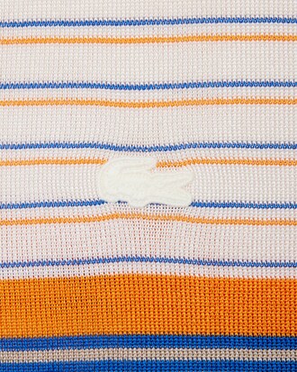 Camiseta de punto jersey satinado de rayas Runway