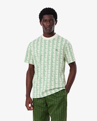 Camiseta de algodón con monograma