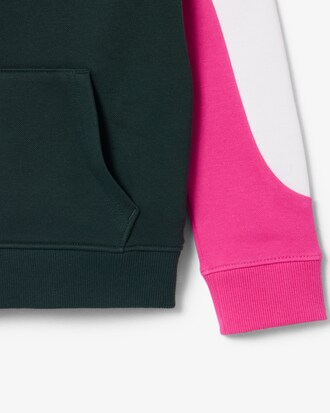 Sudadera deportiva de felpa estampada