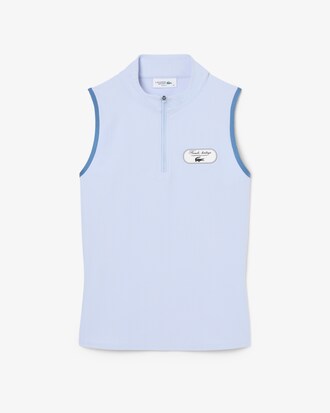 Camiseta de tirantes de tenis retro con insignia Ultra Dry