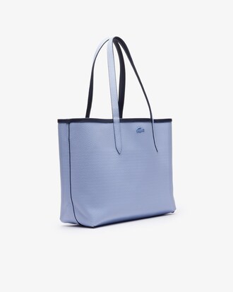 Bolso tote Anna estampado rayas reversible cremallera y bolsa el interior