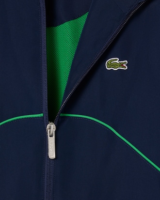 Chaqueta de chándal de tafetán hidrófugo