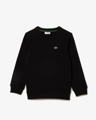 Sudadera de cuello redondo de felpa