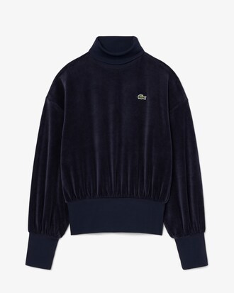 Sudadera de terciopelo oversize inspirada en los archivos