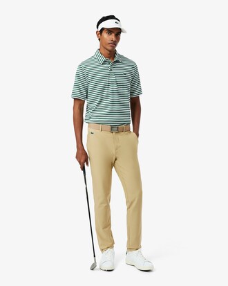 Polo de golf de rayas de corte regular Ultra Dry