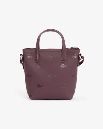 Bolso tote mini con cremallera