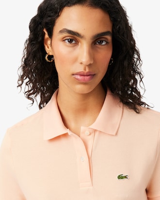 Polo de corte regular de petit piqu&eacute; suave