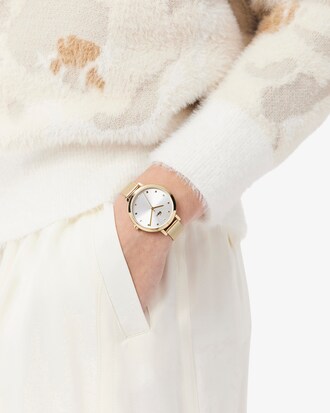 Reloj de acero inoxidable con chapado de iones Riga