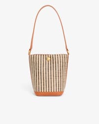 Bolso bucket de rafia Summer Pack peque&ntilde;o