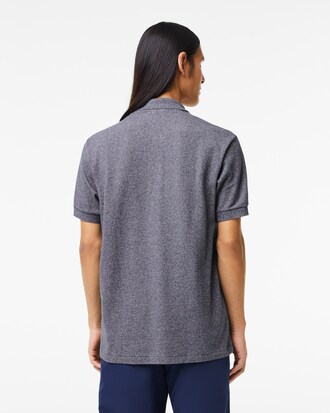 Polo jaspeado de corte clásico L.12.12