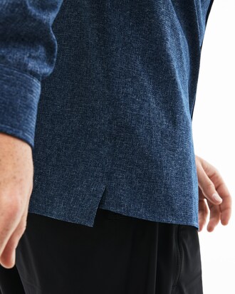 Camisa de hombre Lacoste Motion regular fit con bolsillos invisible