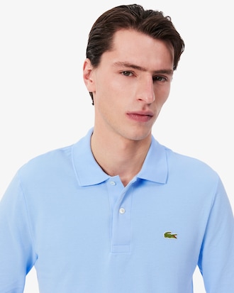 Polo de corte clásico de manga larga L.12.12