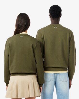 Sudadera de felpa estampada