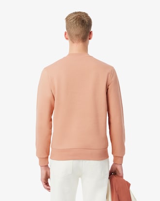 Sudadera de cuello redondo de felpa