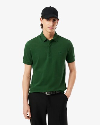 Polo de corte regular Paris de piqué elástico