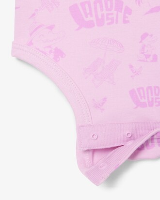 Conjunto para reci&eacute;n nacido de algod&oacute;n estampado