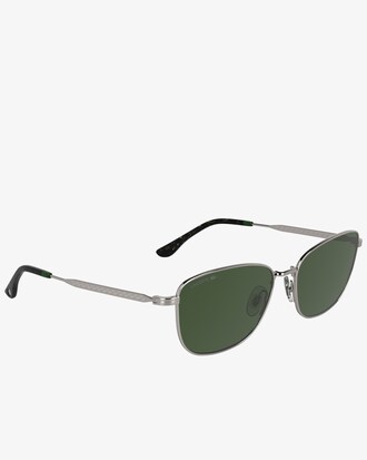 Gafas rectangulares de metal Monogram