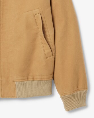 Chaqueta de moleskin acolchada
