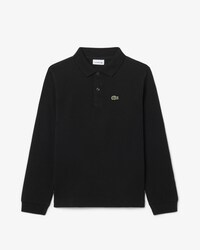 Camisa polo de manga larga de petit piqu&eacute;
