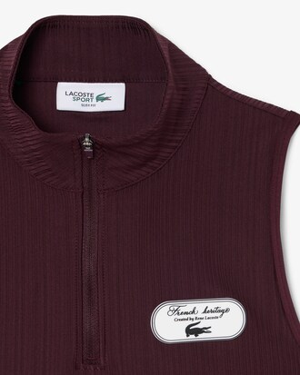 Camiseta de tirantes de tenis retro con insignia Ultra Dry
