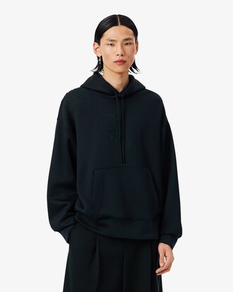 Sudadera con capucha con cocodrilo bordado Runway