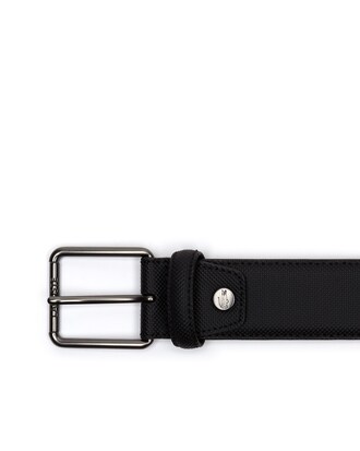 Cintur&oacute;n Men'S Classic De Petit Piqu&eacute; Con Hebilla De Leng&uuml;eta Grabada Lacoste