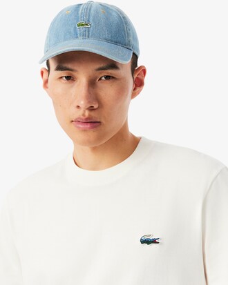 Camiseta de punto jersey grueso con cocodrilo con paisaje