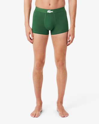 Pack de 3 calzoncillos tipo b&oacute;xer de punto jersey el&aacute;stico