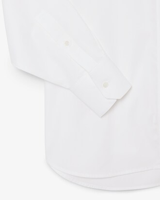 Camisa oversized de popel&iacute;n de algod&oacute;n