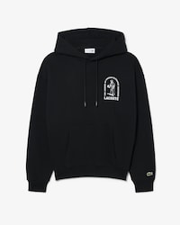 Sudadera con capucha de corte amplio con estampado