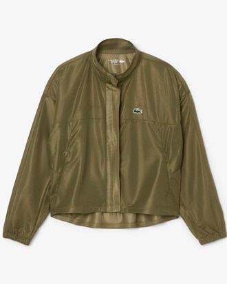 Chaqueta de tenis ligera con estampado de cocodrilo