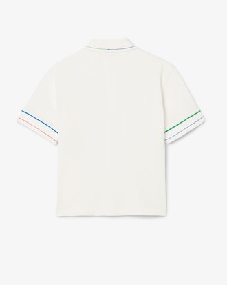 Polo de petit piqué con detalles en contraste