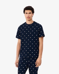 Parte de arriba de pijama con estampado de cocodrilo