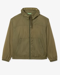 Chaqueta de nailon hidrófuga plegable