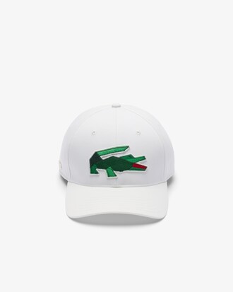 Gorra de béisbol gráfica con cocodrilo
